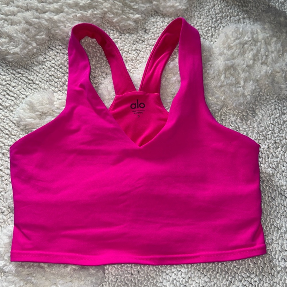 ALO YOGA SMALL AIRBRUSH TANK
